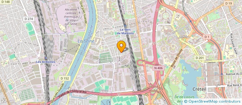 localisation de l'entreprise NJS SECURITE PRIVE à ALFORTVILLE