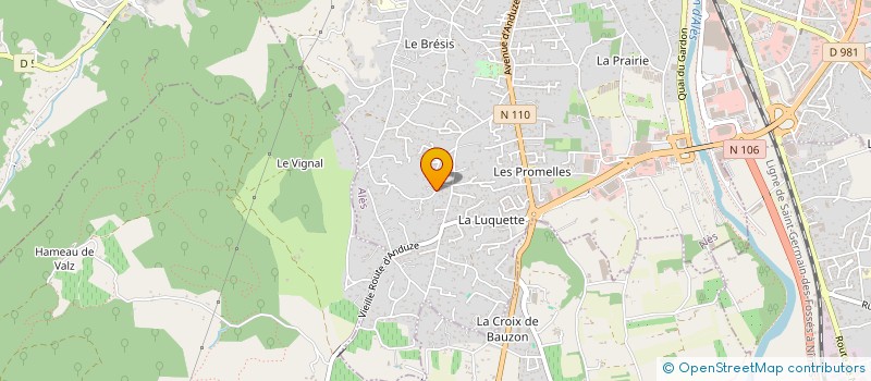 localisation de l'entreprise NJSYS à ALES