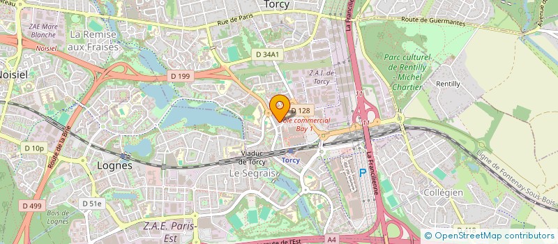 localisation de l'entreprise NJT BATIMENT  TORCY