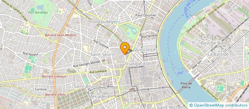 localisation de l'entreprise NJTEC à BORDEAUX