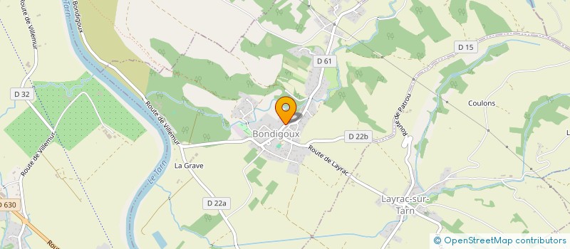 localisation de l'entreprise NJULLIAN  BONDIGOUX