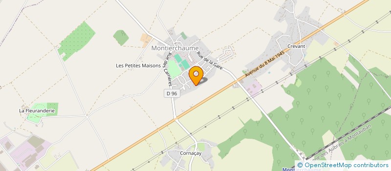 localisation de l'entreprise NJY TRUCKS à MONTIERCHAUME