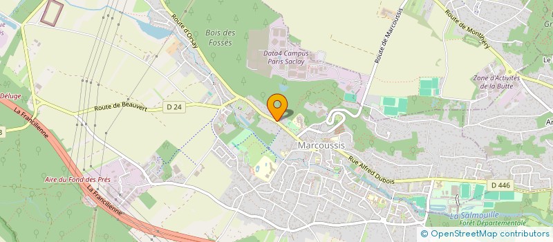 localisation de l'entreprise NK à MARCOUSSIS