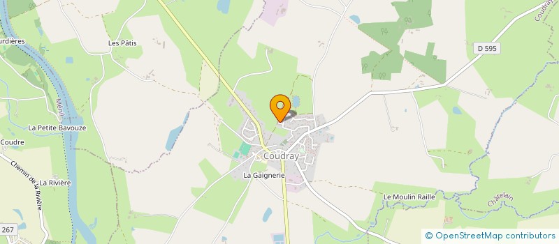 localisation de l'entreprise NK à COUDRAY
