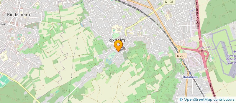 localisation de l'entreprise NK  RIXHEIM