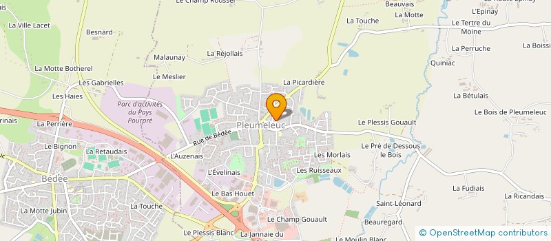 localisation de l'entreprise NK  BEDEE