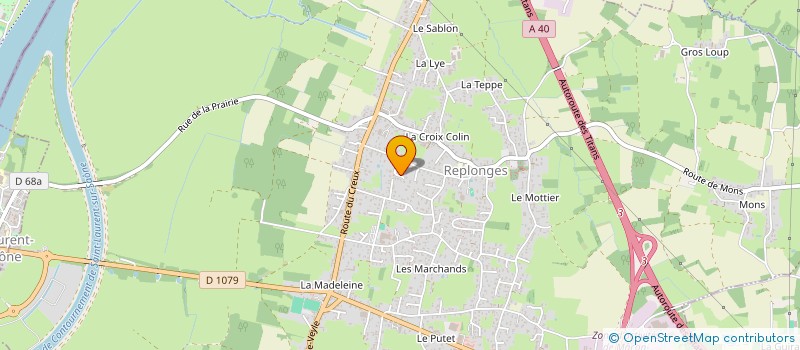 localisation de l'entreprise NK à REPLONGES