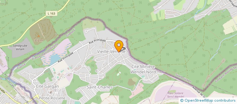 localisation de l'entreprise NK CARRELAGE  FREYMING-MERLEBACH