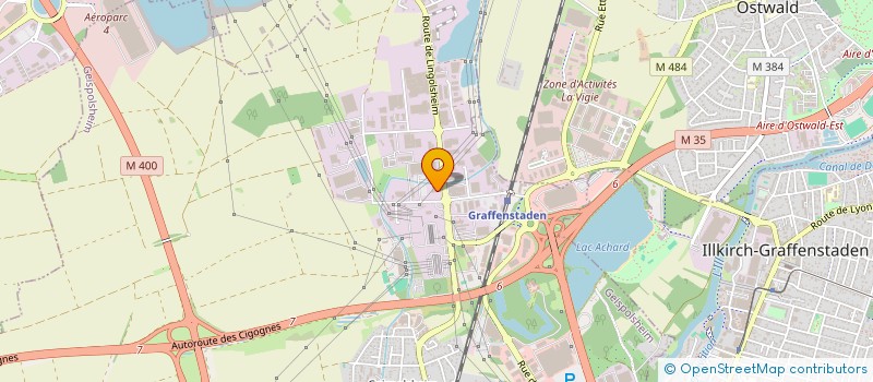 localisation de l'entreprise NK CARS à GEISPOLSHEIM