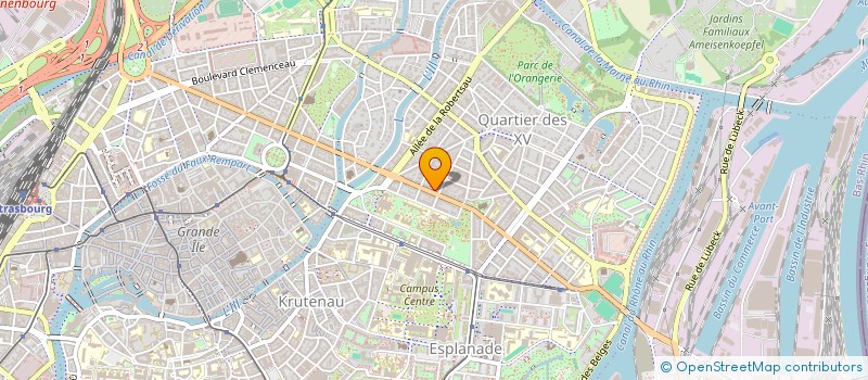localisation de l'entreprise NK COIFFURE à STRASBOURG