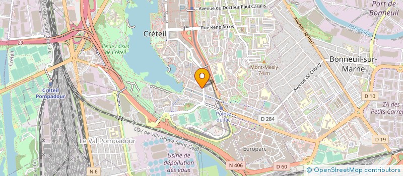 localisation de l'entreprise NK COURTAGE & PATRIMOINE  CRETEIL