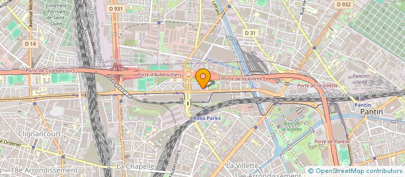 localisation de l'entreprise NK ECHAFAUDAGE à PARIS