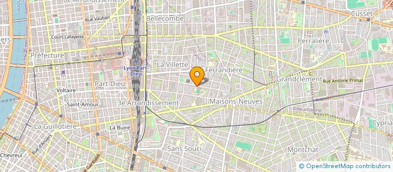 localisation de l'entreprise NK FORMATION  LYON