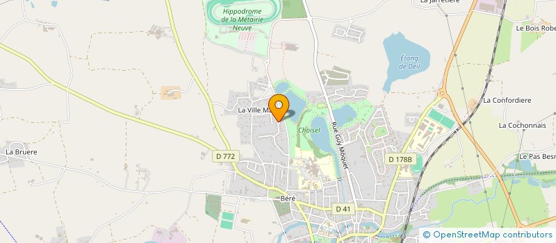 localisation de l'entreprise NK IMMO  CHATEAUBRIANT