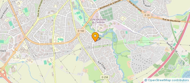 localisation de l'entreprise NK IMMOBILIER à CHOLET
