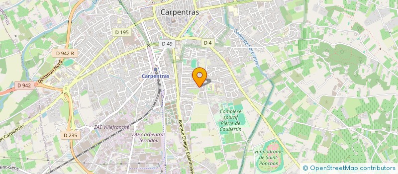 localisation de l'entreprise NK IMMOBILIER  CARPENTRAS