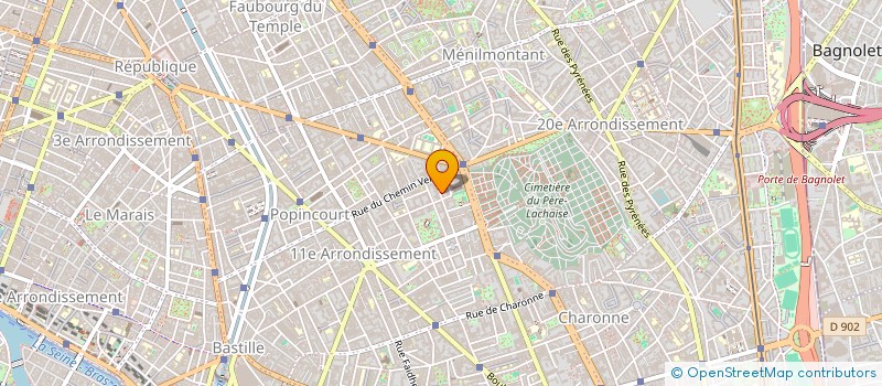 localisation de l'entreprise NK INVEST  PARIS