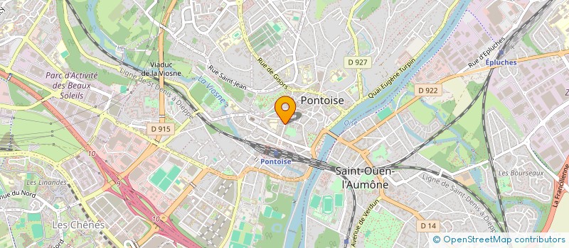 localisation de l'entreprise NK LOUNGE  PONTOISE