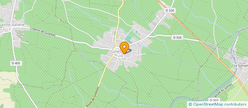 localisation de l'entreprise NK MUSIC  GINESTAS