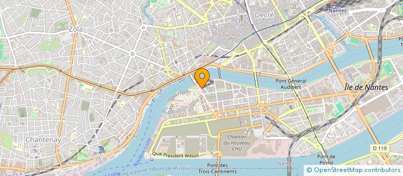 localisation de l'entreprise NK NETTOYAGE à NANTES