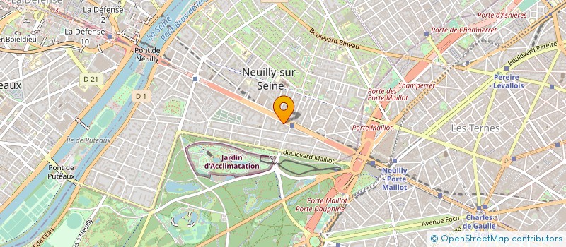 localisation de l'entreprise NK OPTIQUE à NEUILLY-SUR-SEINE