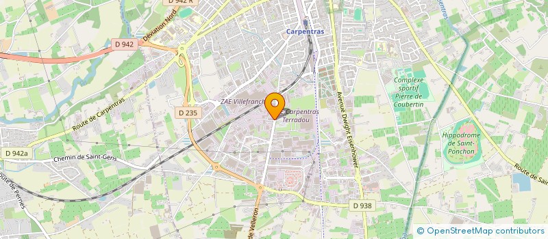 localisation de l'entreprise NK PACK & DESTOCK  CARPENTRAS