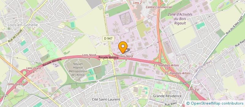 localisation de l'entreprise NK PREMIUM MENUISERIE  LENS