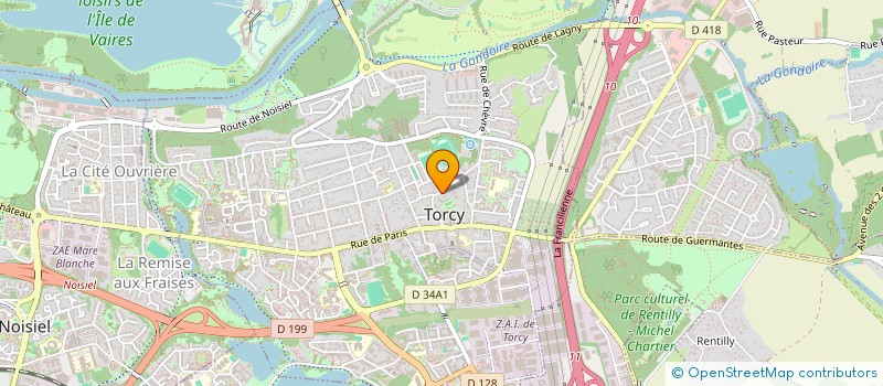 localisation de l'entreprise NK PURPLE LAB à TORCY