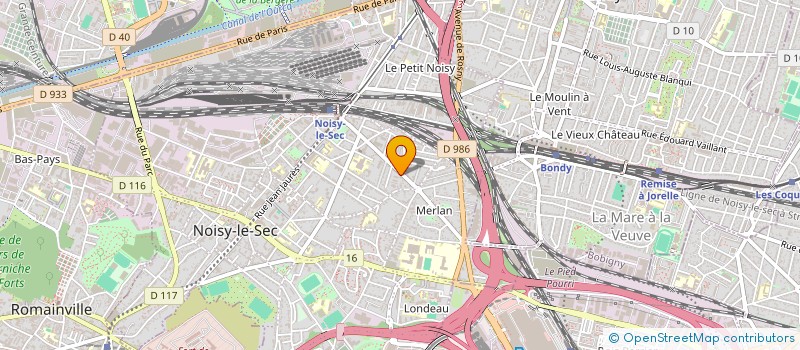 localisation de l'entreprise NK RESIDENCE à NOISY-LE-SEC