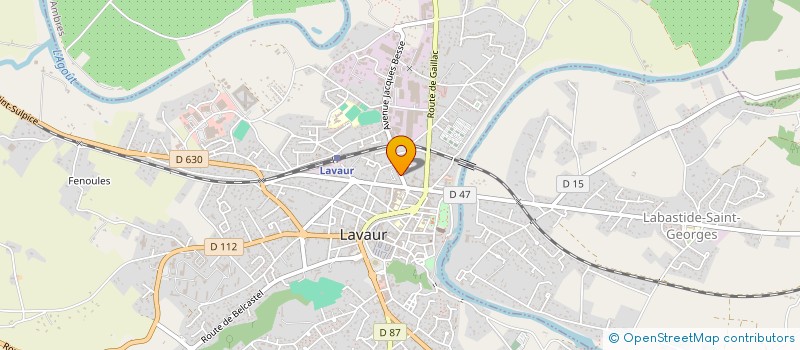 localisation de l'entreprise NK SERVICE à LAVAUR