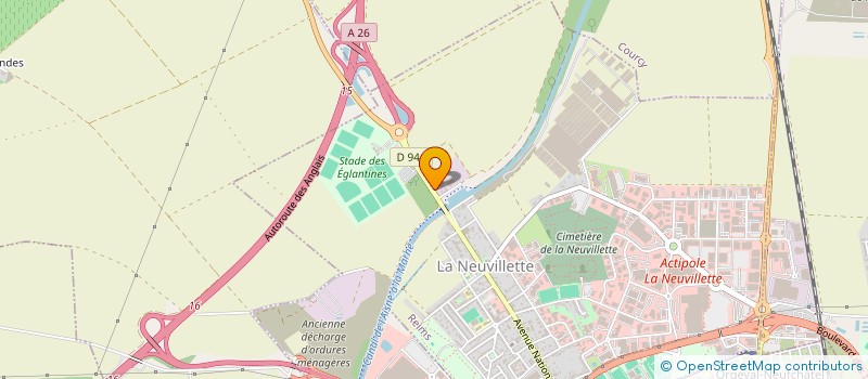 localisation de l'entreprise NK SERVICES  REIMS