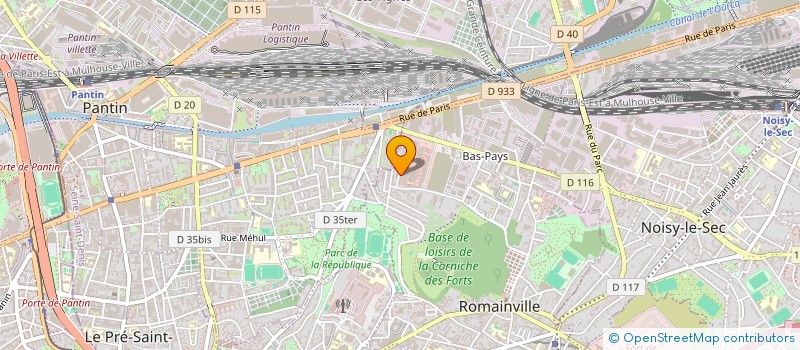 localisation de l'entreprise NK SPORTS MANAGEMENT à PARIS