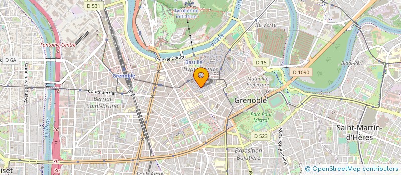 localisation de l'entreprise NK SPORTSWEAR EURL  GRENOBLE