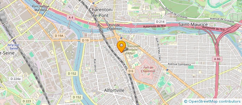 localisation de l'entreprise NK TRANS-LOC à MAISONS-ALFORT