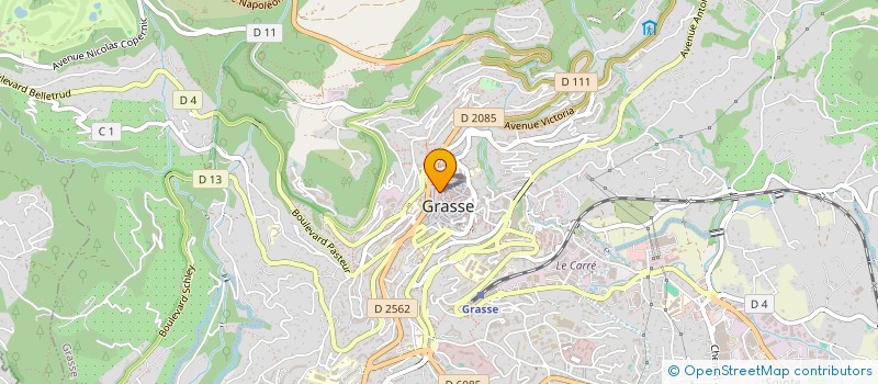 localisation de l'entreprise NK06130  GRASSE