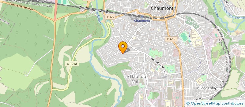 localisation de l'entreprise NK12 IMMOBILIER à CHAUMONT