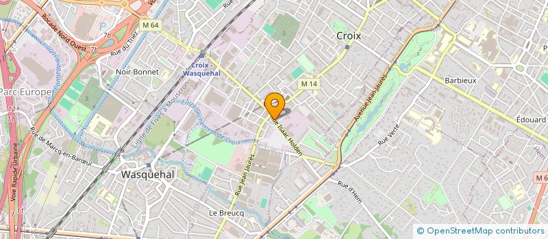 localisation de l'entreprise NK1INVESTISSEMENTS à CROIX