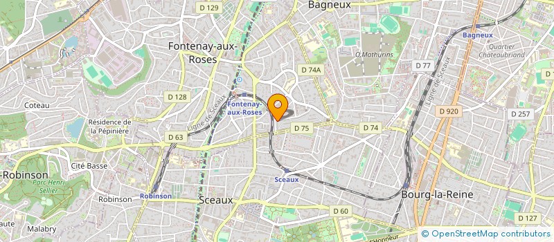 localisation de l'entreprise NK2  FONTENAY-AUX-ROSES