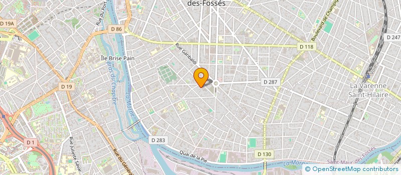 localisation de l'entreprise NKA TRANSPORT à SAINT-MAUR-DES-FOSSES