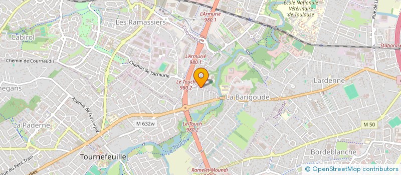 localisation de l'entreprise NKAERO à TOULOUSE