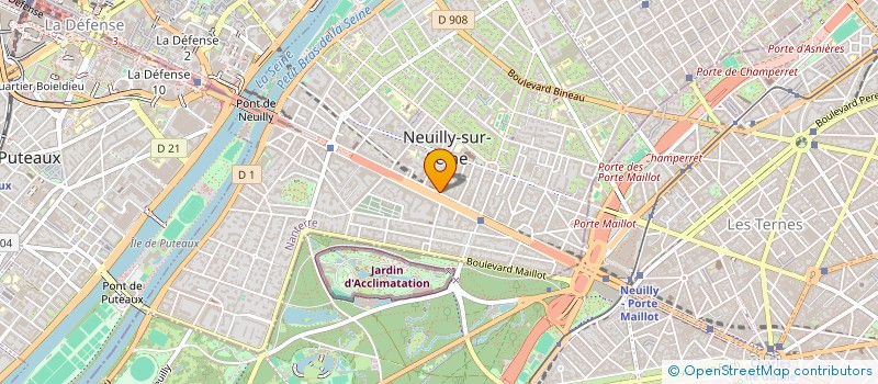 localisation de l'entreprise NKANG INTERNATIONAL à NEUILLY-SUR-SEINE