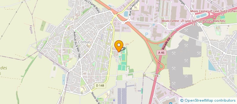 localisation de l'entreprise NKAR&PRESTIGE à CORBAS