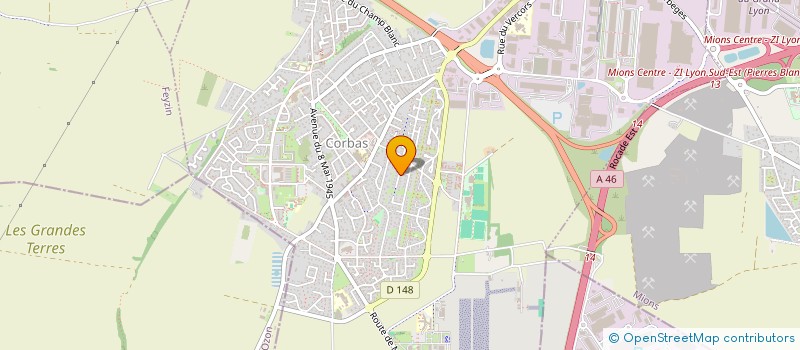 localisation de l'entreprise NKB à CORBAS