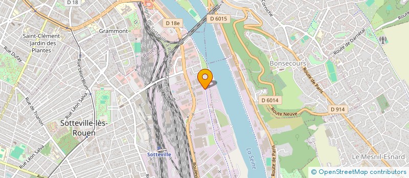 localisation de l'entreprise NKB CREATION  SOTTEVILLE-LES-ROUEN