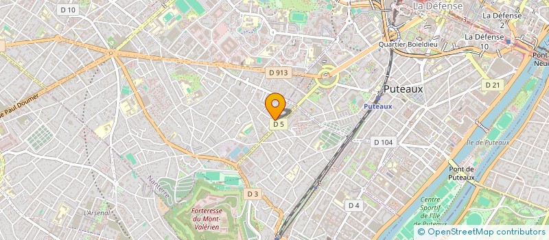 localisation de l'entreprise NKB WELDING  NANTERRE