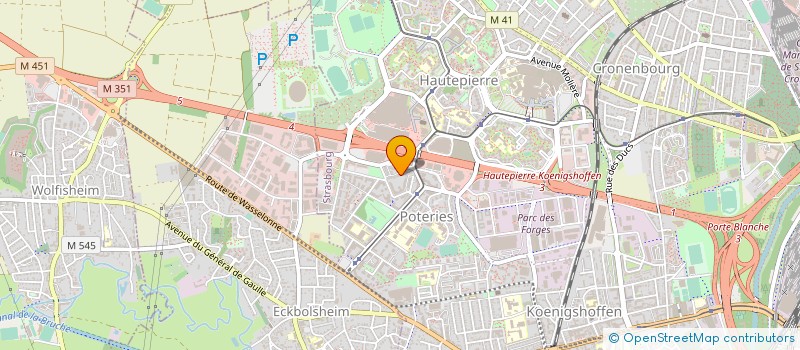 localisation de l'entreprise NKBG HOLDING  STRASBOURG