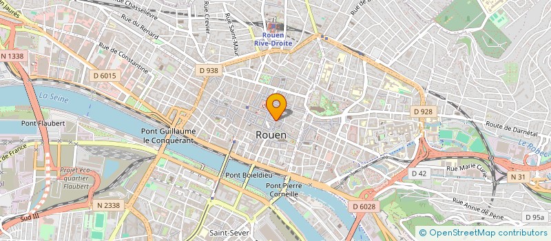 localisation de l'entreprise NKDECO à ROUEN