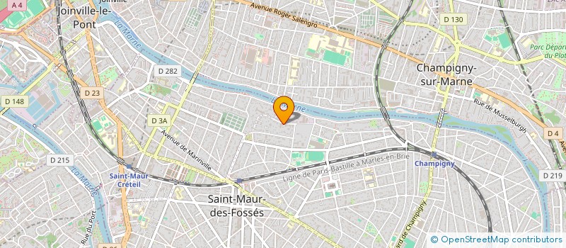 localisation de l'entreprise NKDEV à SAINT-MAUR-DES-FOSSES