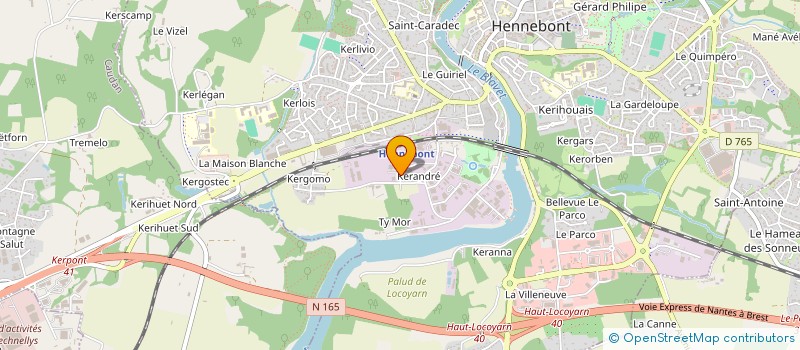 localisation de l'entreprise NKE INSTRUMENTATION à HENNEBONT
