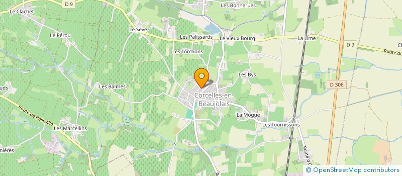 localisation de l'entreprise NKEBAT  CORCELLES-EN-BEAUJOLAIS